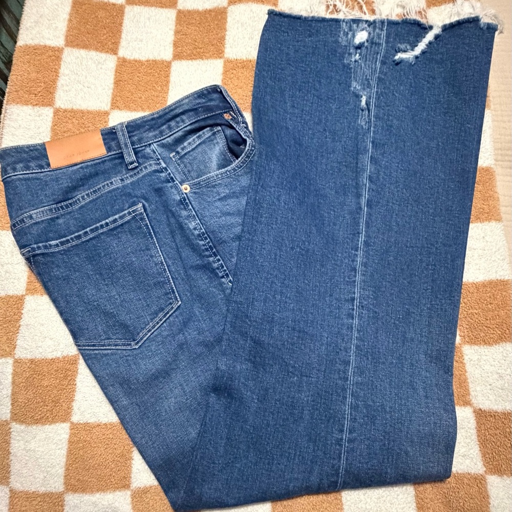 Dear John Fiona Wide Leg High Rise Jeans
